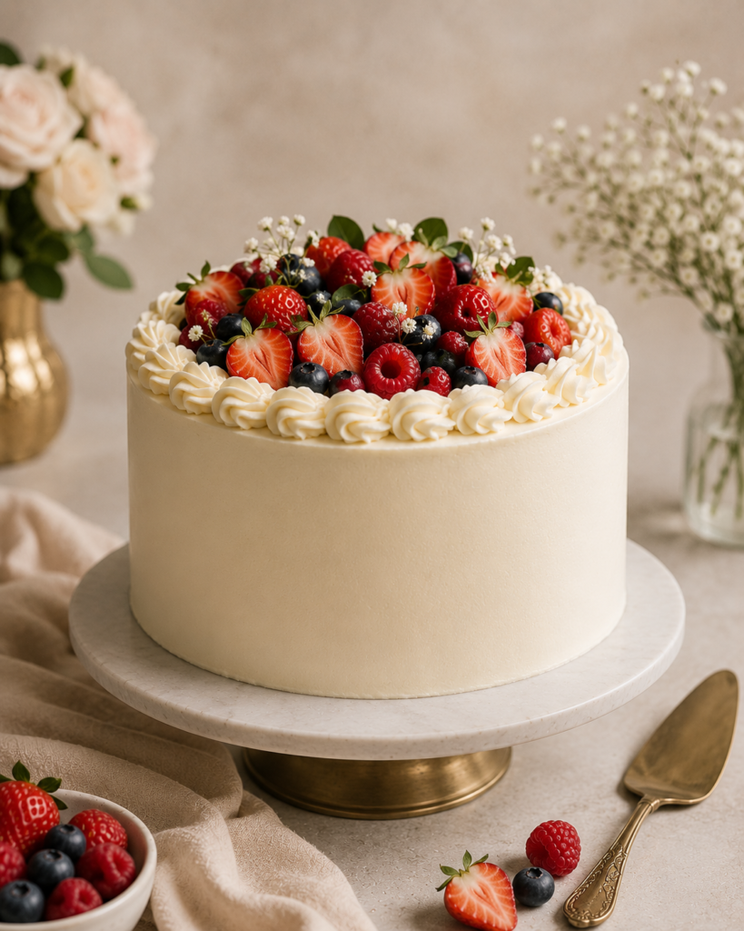 elegant custom cake in Toronto by Dees Cakes