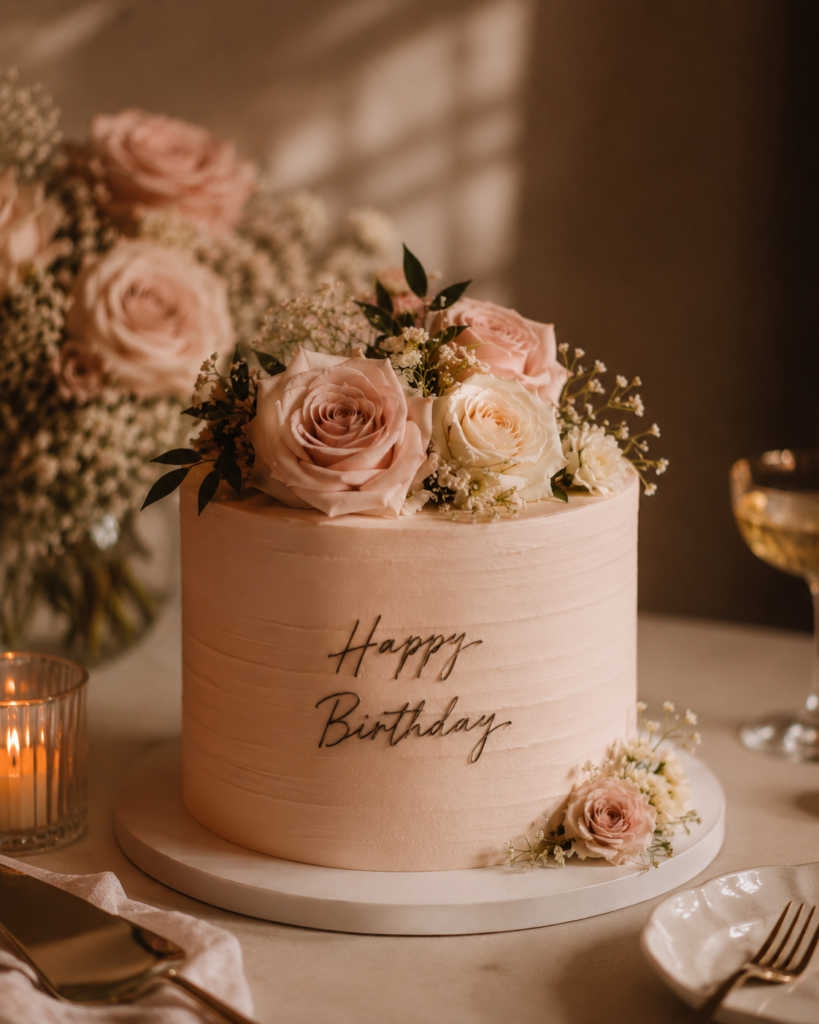 Luxury birthday cakes in Toronto with elegant celebration styling by Dees Cakes