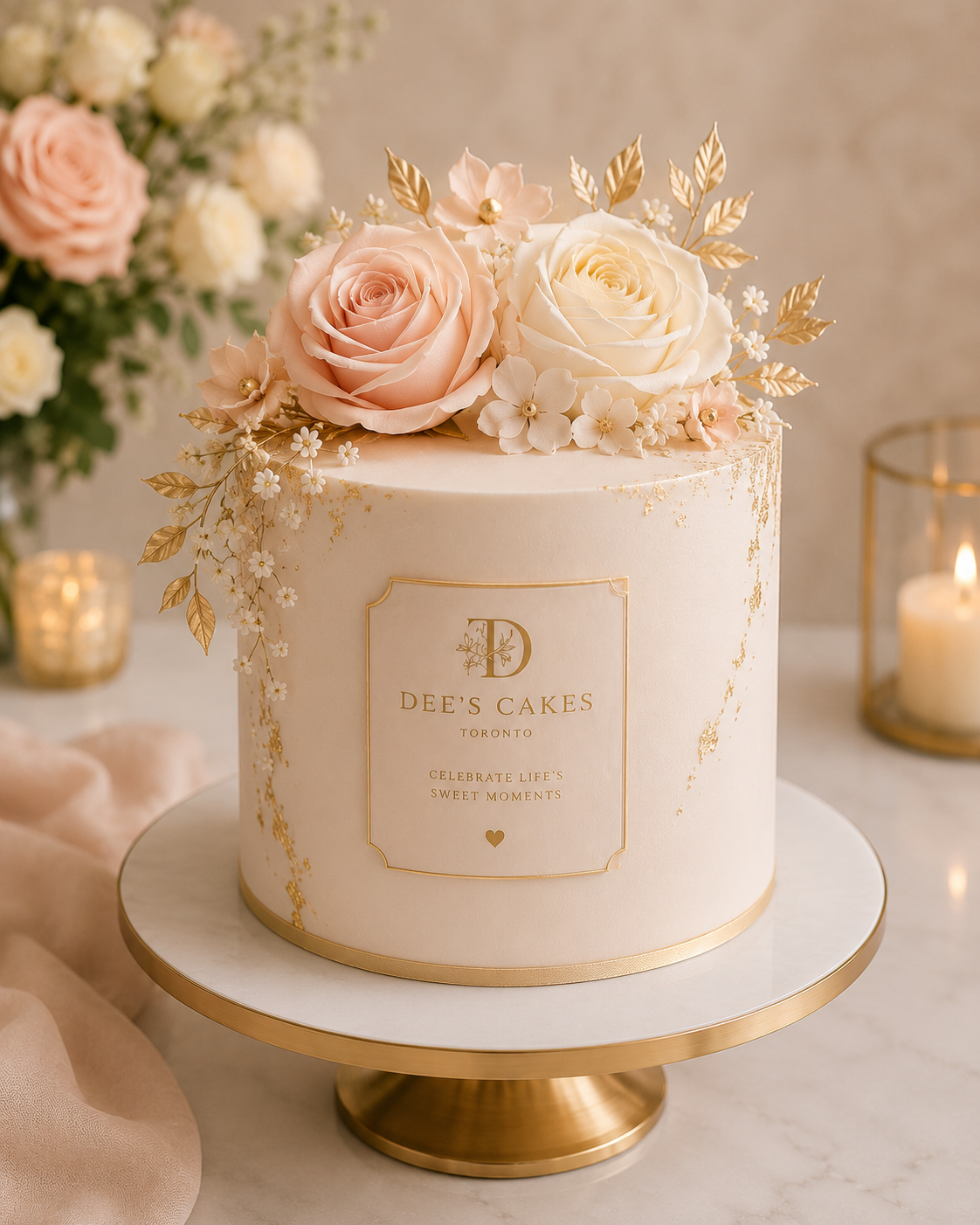 Explore wedding cakes, birthday cakes, cupcakes, dessert tables, dessert boxes, and custom cake flavors from Dees Cakes.