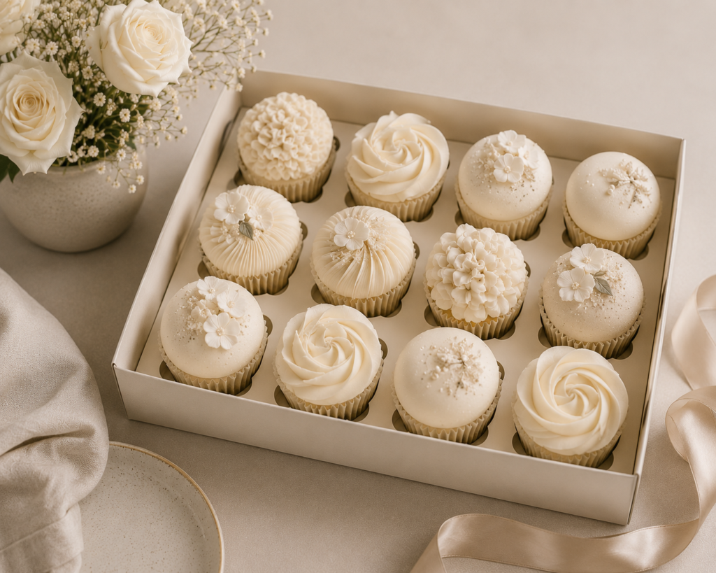 Luxury minimalist dessert styling by Dees Cakes in Toronto