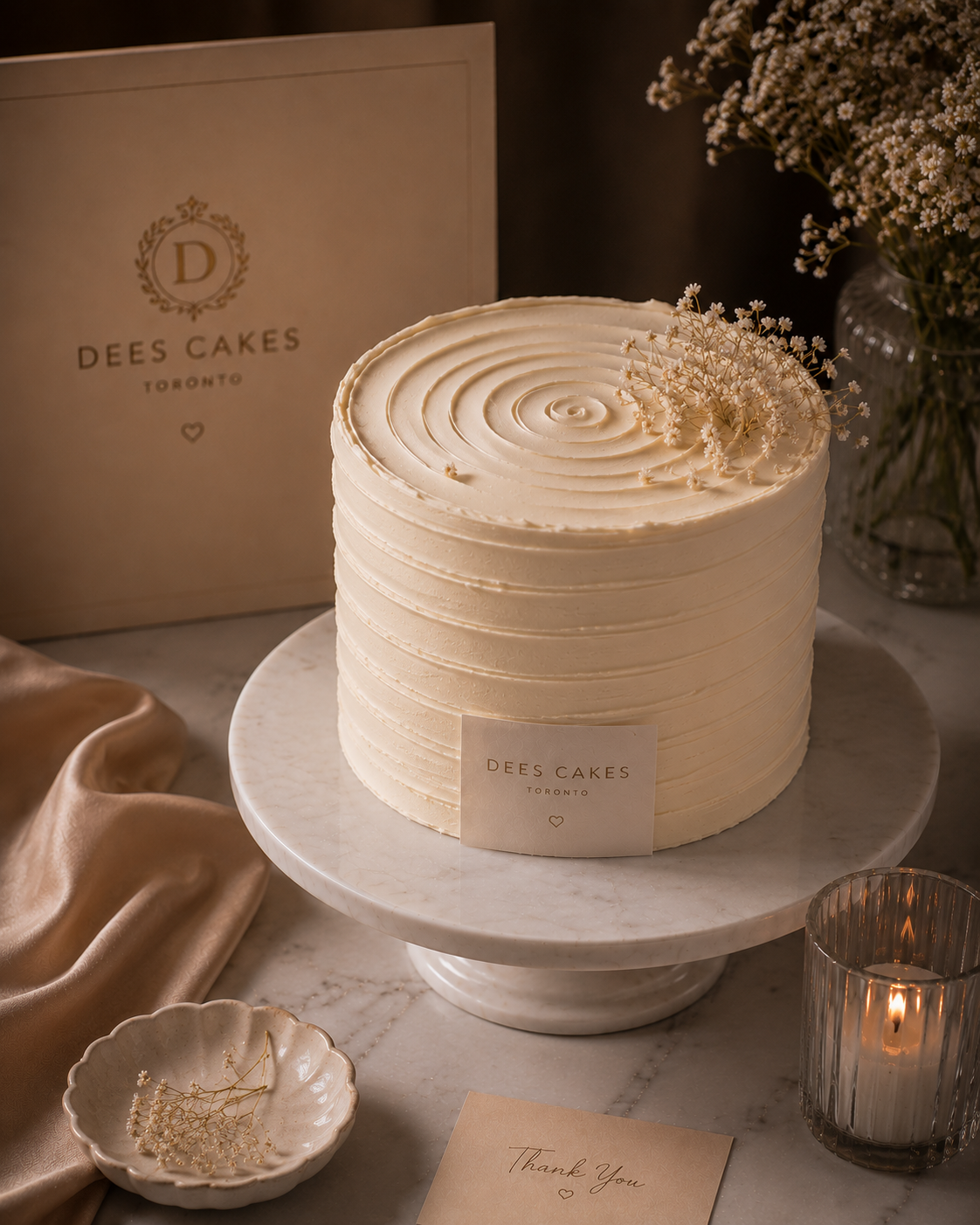 Buttercream Cake in toronto by dees cakes