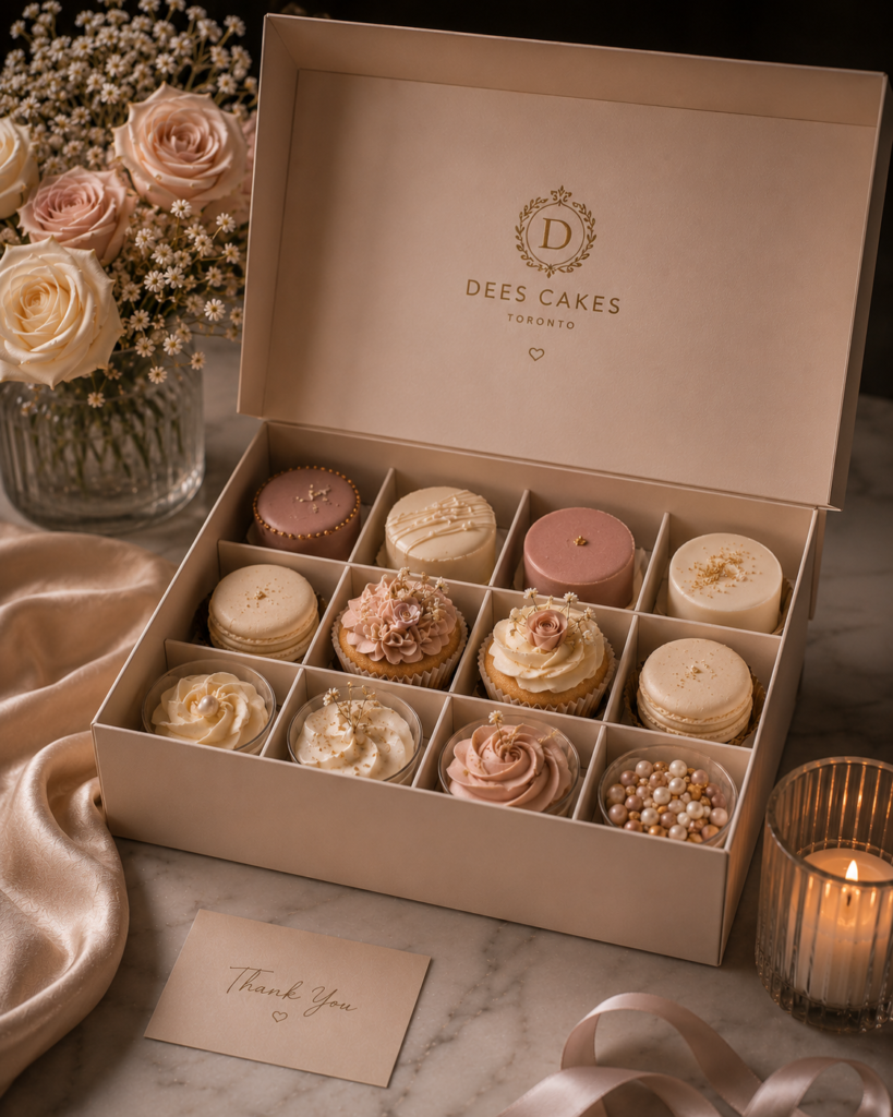 Dessert Box by dees cakes in toronto