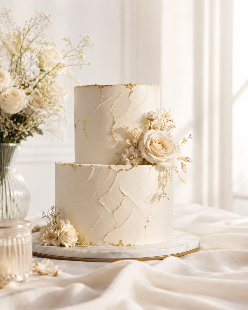 Luxury buttercream birthday cake by Dees Cakes in Toronto