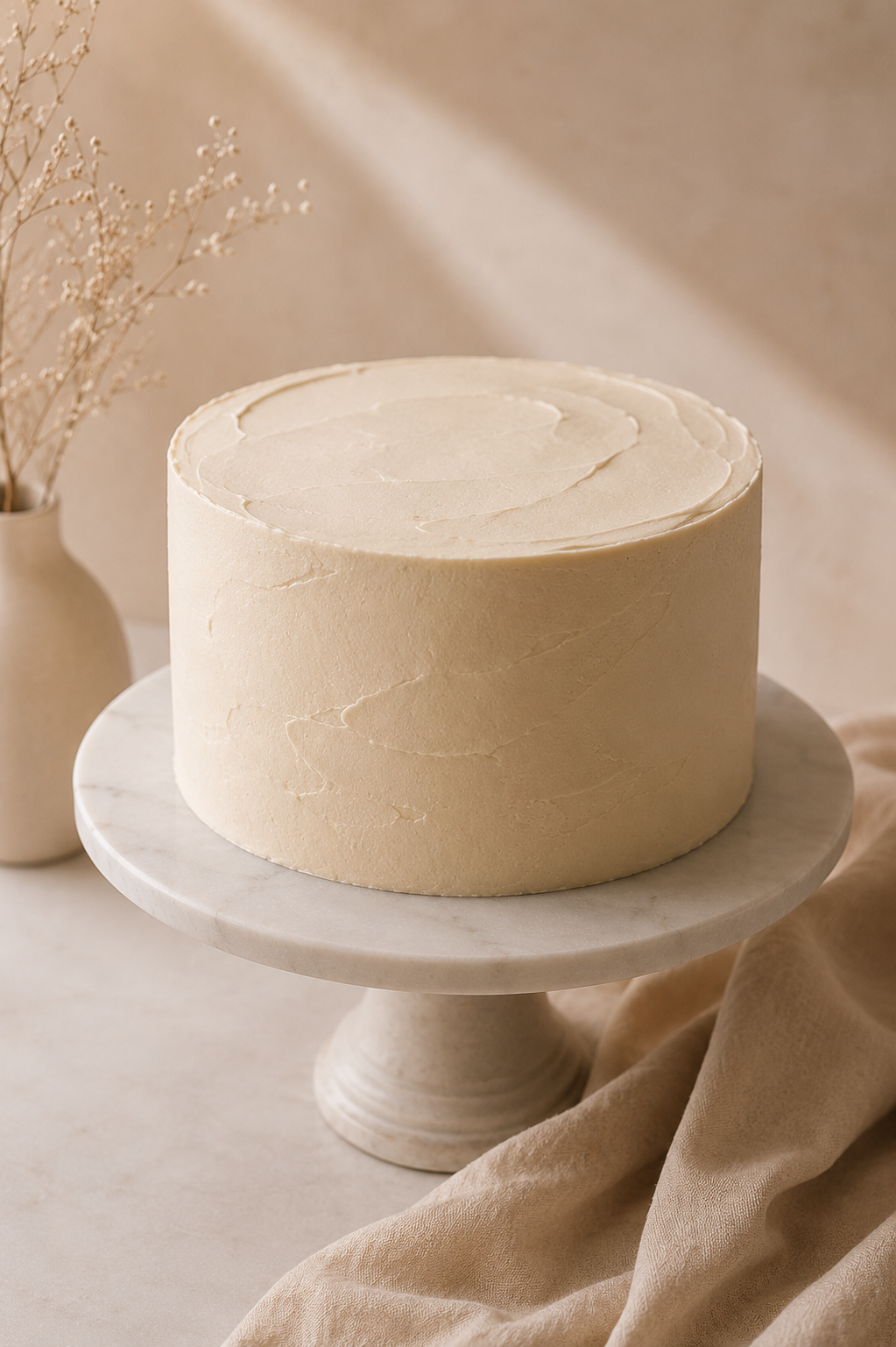 Neutral Buttercream cake toronto